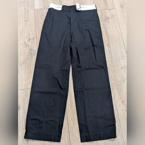 Palm Angels Sartorial Wasitband Chino Pants Black/Off-White 50 US 34